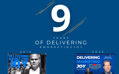 9 Years of Delivering Marketing Joy